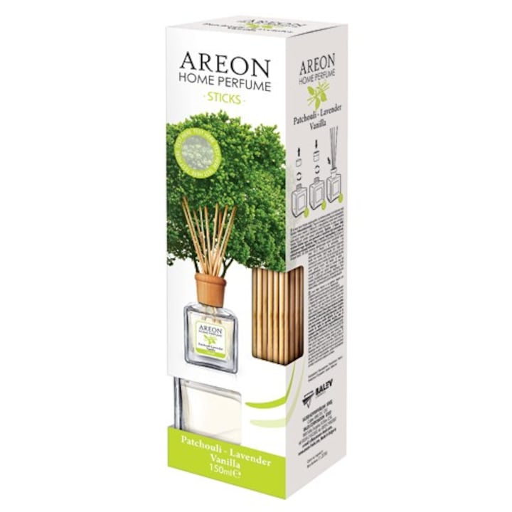 Areon Home Perfume illatosító, 150 ml, Patchouli Lavender Vanilla