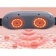 Centura Electrostimulare si infrarosu, Neo™ Premium, cu 5 tipuri de masaj si 18 niveluri de intensitate, pentru slabit, tonifiere si masaj abdomen, fese, coapse, spate