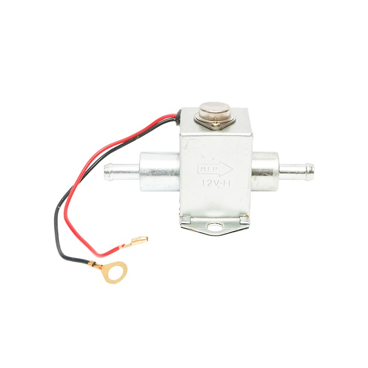Pompa alimentare electrica universala 12V, L 130mm, fi 10mm pentru motorina/benzina MEP-12V-H