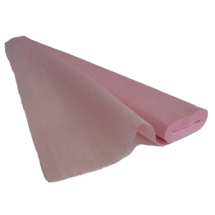 Флорална еластична креп хартия 60гр - Camelia Pink