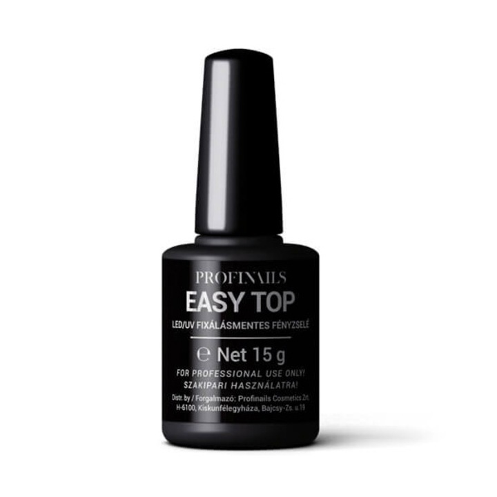 Profinails easy top fixálásmentes uv leoldható fényzselé 15g