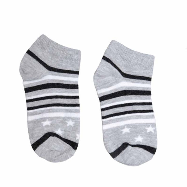 Чорапи за момче Milusie B 2257G-33-34, Сиви