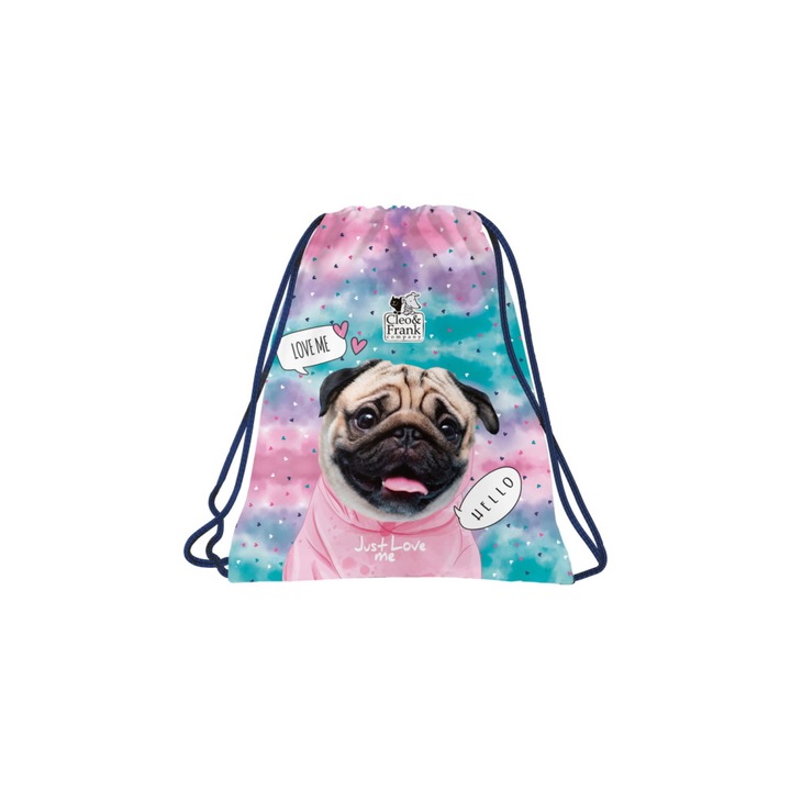 Geanta de sala pentru caini Cleo si Frank - Just love me