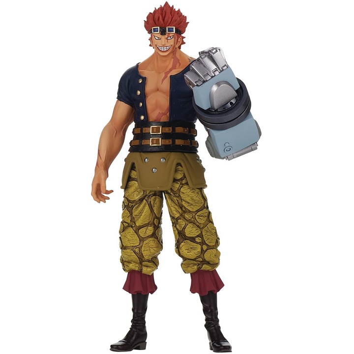 Figurina - Eustass Kid Grandline Men Wanokuni, Multicolor, 17 cm