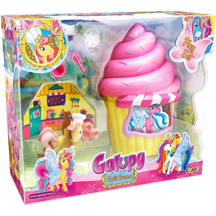 Figurina de colectie Galupy, Craze, Cake shop, 10cm