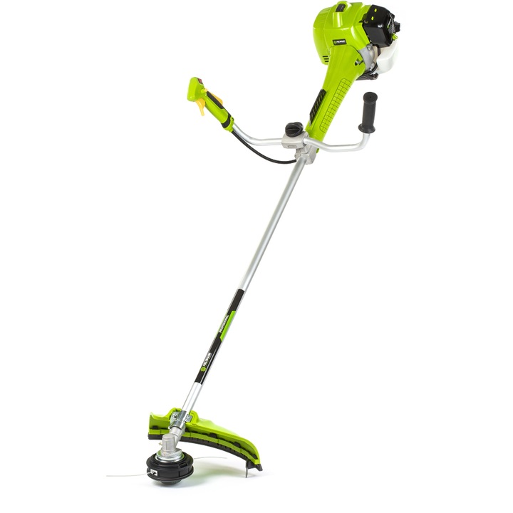Motocositoare pe benzina Fieldmann FZS 5025-B, motor in 2 timpi, 1.45kW, verde