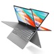 Laptop Y11 Plus, BMAX, 11,6 inchi, 72% NTSC, ecran tactil la 360 de grade, Intel N5100, grafica Intel a 11-a UHD, 8 GB RAM, 256 GB SSD, 13 mm grosime, gri