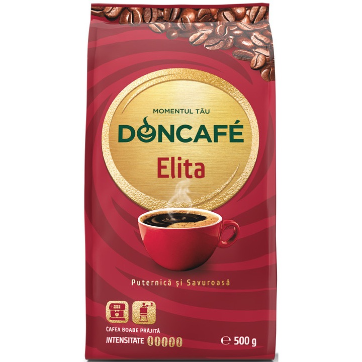 Cafea Boabe Doncafe Elita, 500g