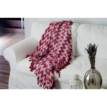 Cuvertura Pled Heinner Home1, Rosu, 127 X 152 Cuvertura Pled Heinner Home1, Rosu, 127 X 152