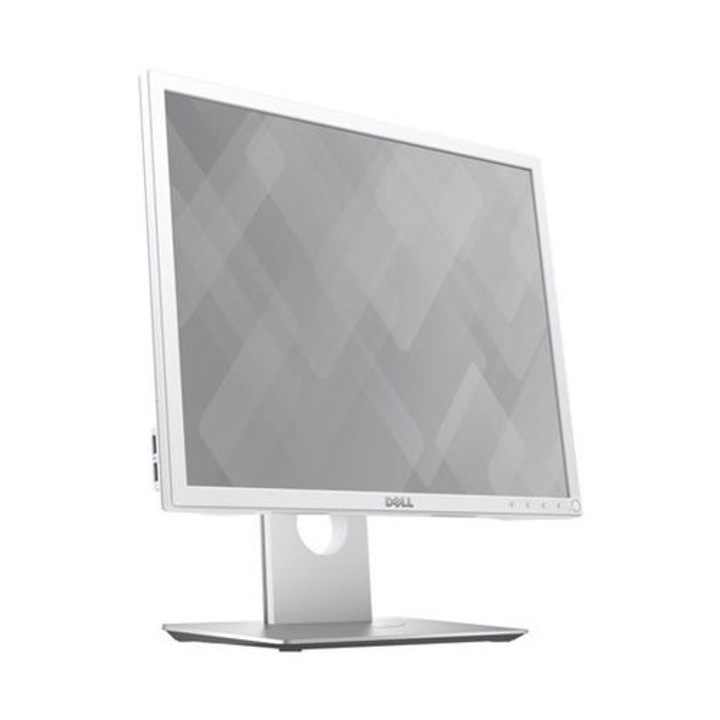 Dell P1917S, 19", LCD Monitor, HD, DVI-D, DP, VGA, 4xUSB, Fehér