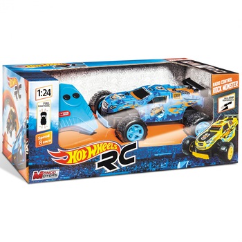 Masinuta cu telecomanda, Hot Wheels, Micro Buggy, 1:24 Masinuta cu telecomanda, Hot Wheels, Micro Buggy, 1:24