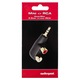 Adapter 1x Jack 3.5 dugasz 2x RCA anya Audioquest Hard Mini/RCA adapter