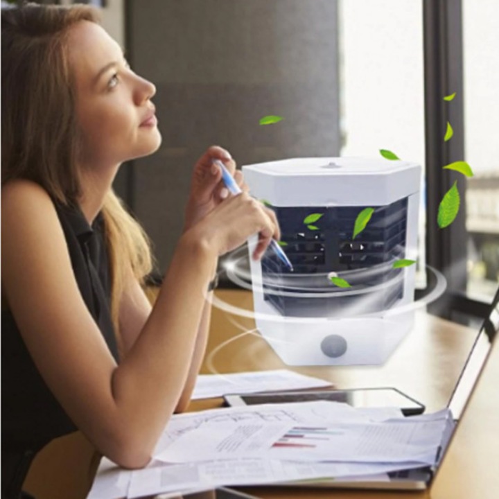 Преносим въздушен охладител Arctic Air Ultra Pro, Овлажнител с водна мъгла, дифузер, Мини климатик