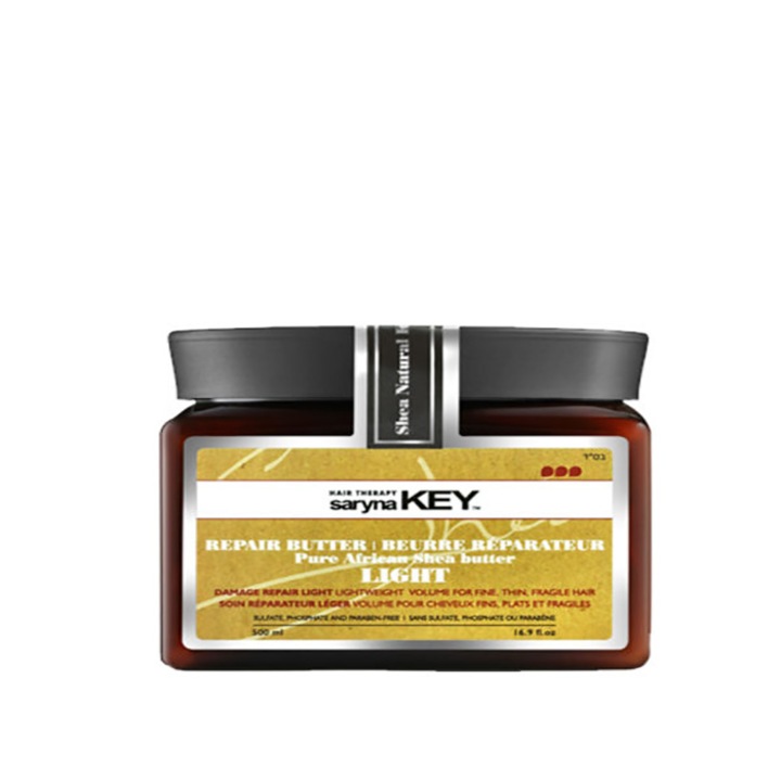 Unt de Shea Reparator - Msca pentru Par Fin - Damage Repair Light - 300ml