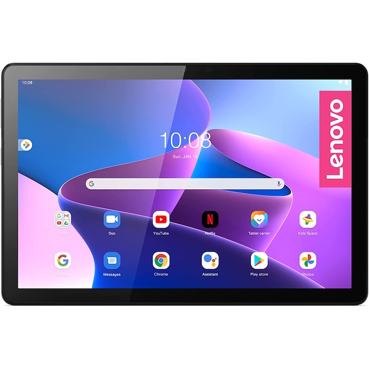 Tableta Lenovo Tab M10 (3rd Gen), Octa-Core, 10.1", 32GB, 3GB RAM, Wi-Fi, Storm Grey