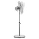Ventilator, Sencor, Inox, 50W, 3 trepte de viteza, Argintiu