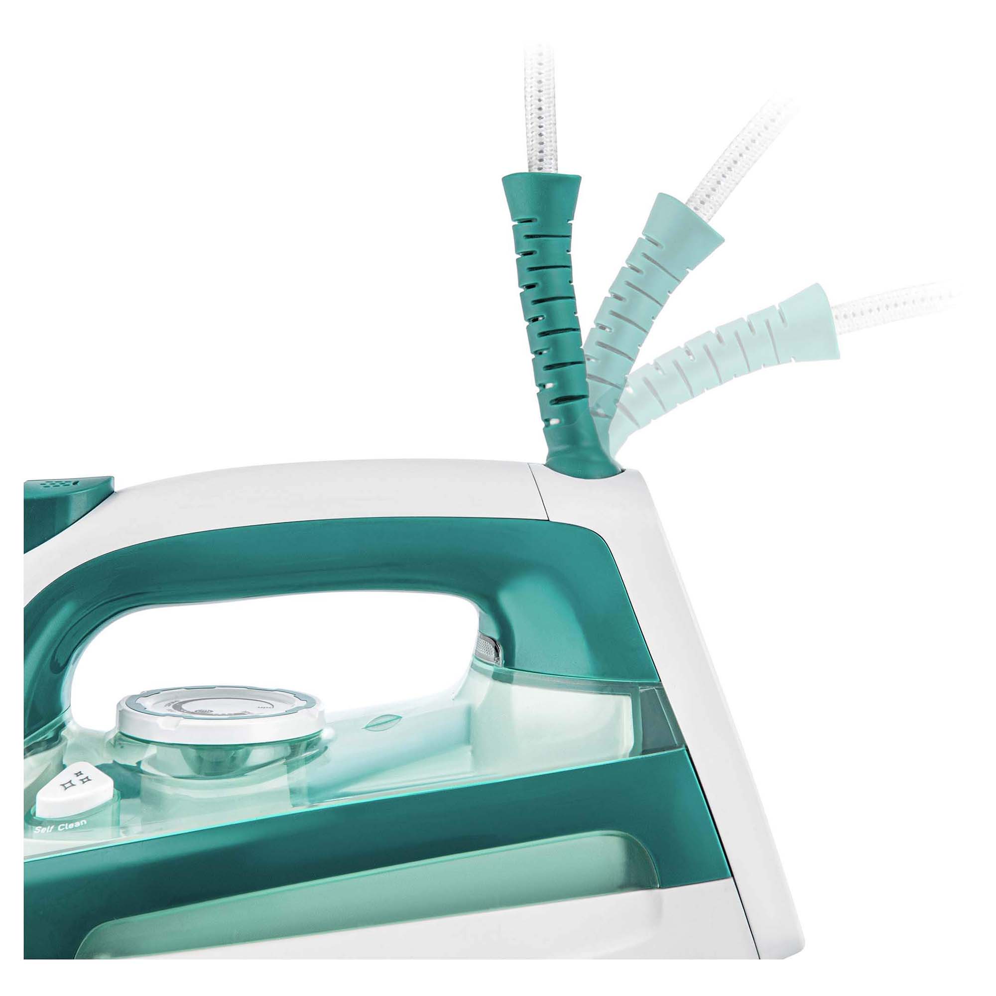 Fier de călcat Sencor 2600W, talpă ceramică, debit abur 35 g/min, transparent