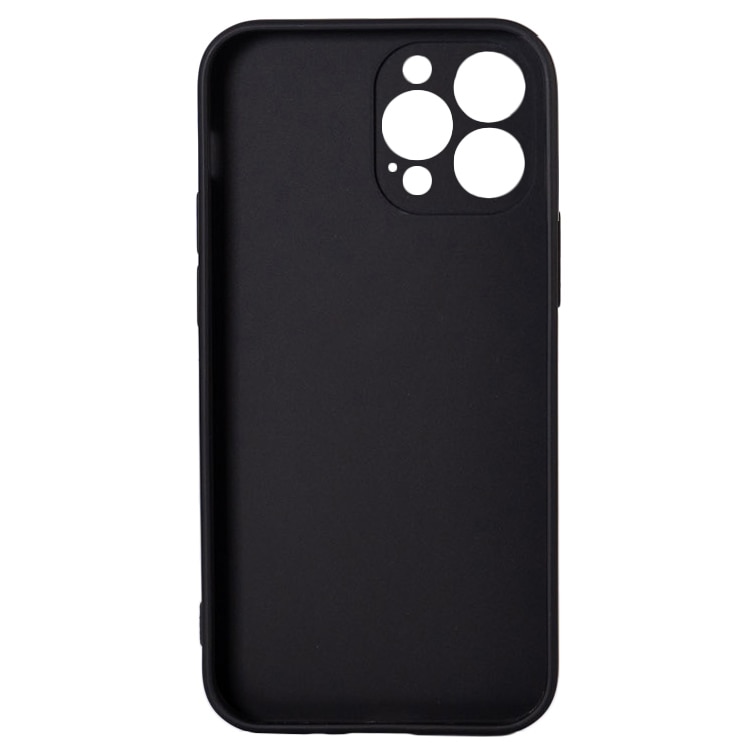 Husa de protectie Spacer pentru Iphone 13 Pro Max, material flexibil TPU, Negru