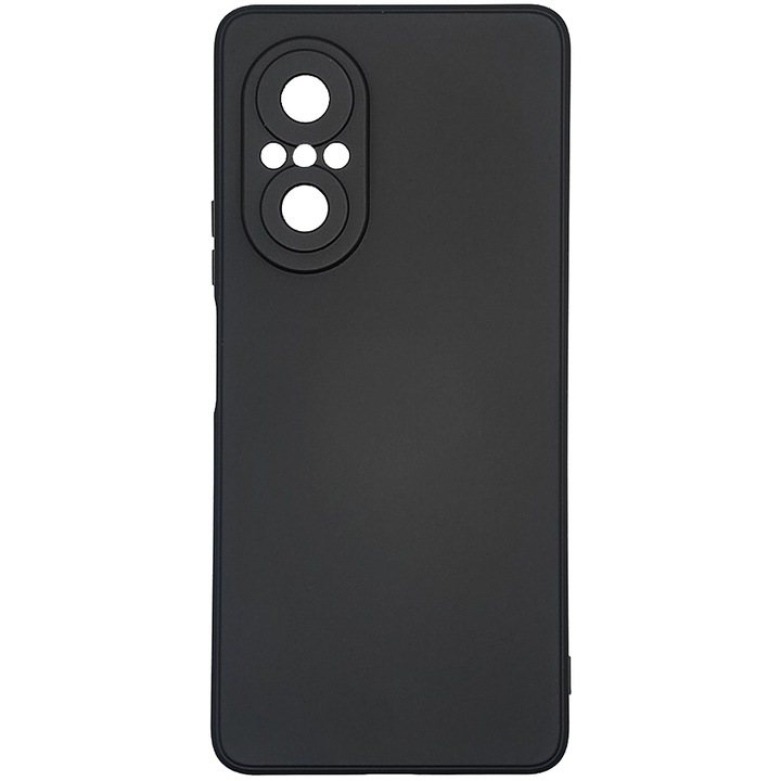 Калъф SILKASE за Huawei Nova 9 SE, защита на камерата, мек силикон, цвят черен
