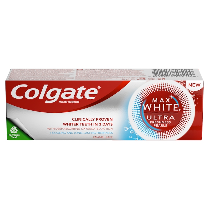 Colgate Max White Ultra Freshness Pearls fehérítő fogkrém, 50ml