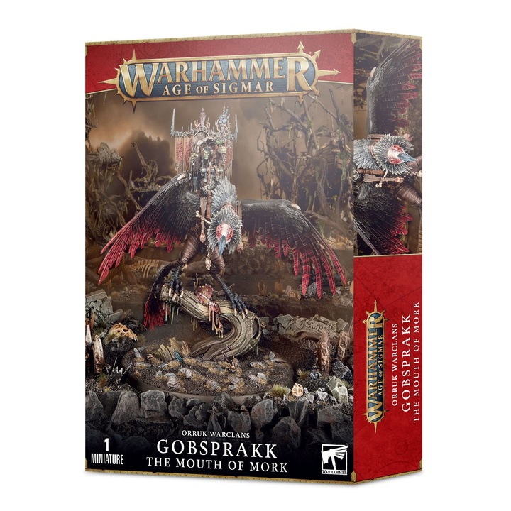 Игра Gobsprakk The Mouth Of Mork, Orruk Warclans, Warhammer Age of Sigmar, Games Workshop, 75 части