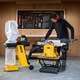 Masina de rindeluit si degrosat, abric cu grosier, latime masa 200mm, Powerplus POWX2040, 1500w