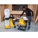 Masina de rindeluit si degrosat, abric cu grosier, latime masa 200mm, Powerplus POWX2040, 1500w