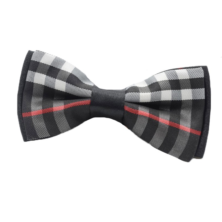 Папийонка за момче Mini Junior PBD-34-универсална, Черна