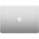 Laptop Apple MacBook Air 13-inch, cu procesor Apple M2, 8 nuclee CPU si 8 nuclee GPU, 8 GB, 256GB, Silver, Layout INT