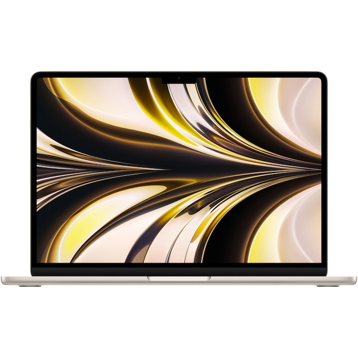 Лаптоп Apple 13-inch MacBook Air: Apple M2 chip with 8-core CPU and 8-core GPU, 256GB - Starlight