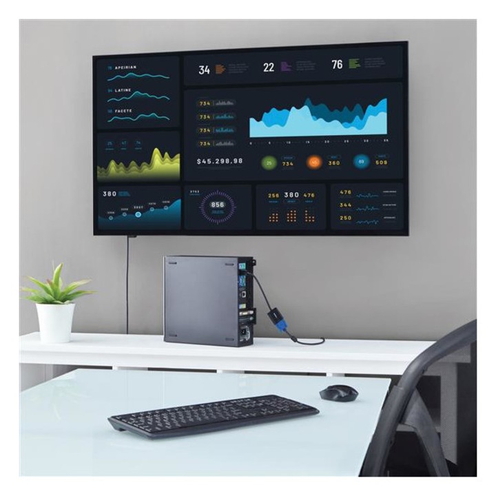 StarTech Displayport -> VGA M/F адаптер 0.1m активен черен