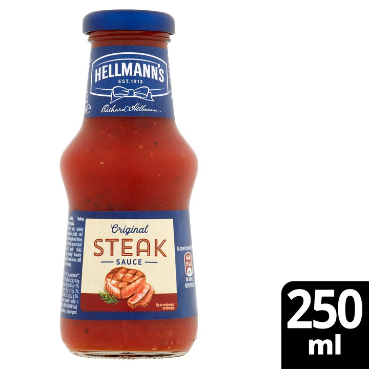 Hellmann's Szósz steak üveges, 250ml