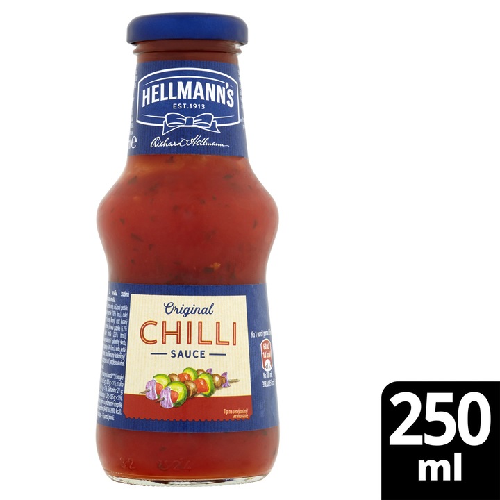 Hellmann’s Szósz chilis-hagymás üveges, 250ml