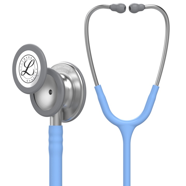 Stetoscop 3M Littmann Classic III Albastru Deschis Azur 5630