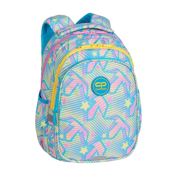 Ученическа раница Coolpack, Jerry Dance Floor, 28 х 39 х 15, Многоцветен