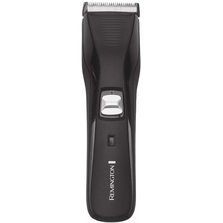 Тример за коса и брада Remington Pro Power HC5205, LED, стоманени ножове, 3-42 мм, батерия, аксесоари, черен
