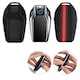 Autókulcsvédő BMW - kijelzőhöz, kwmobile, műanyag, fekete / piros, 49672.02