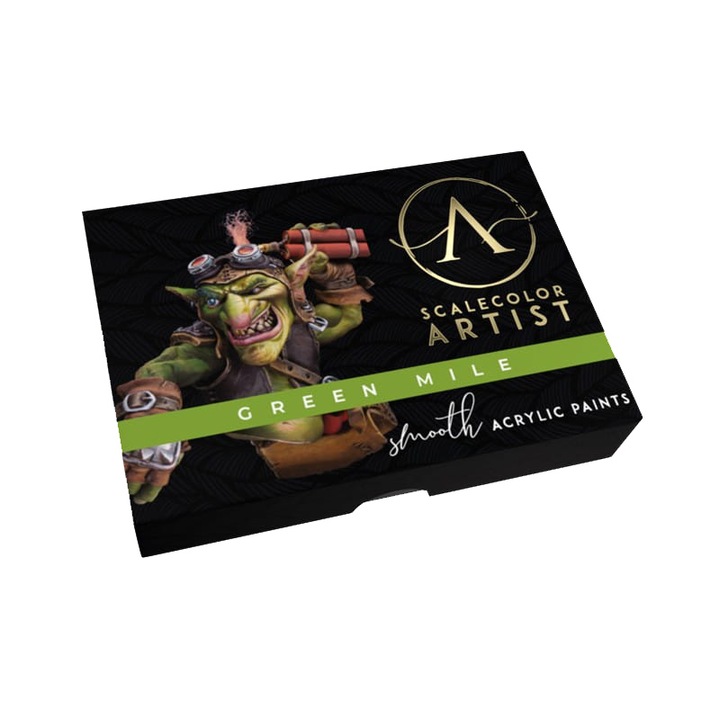 6 db-os festék készlet Green Mile Scale75, 20ml