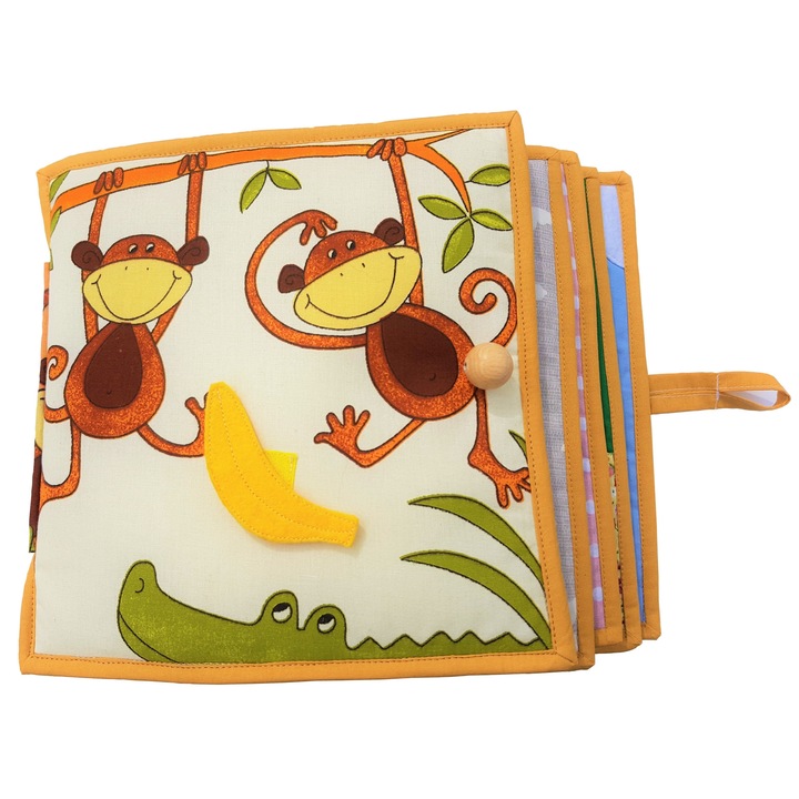 Carte educationala handmade "Activitati vesele" autor Atelier Diversis