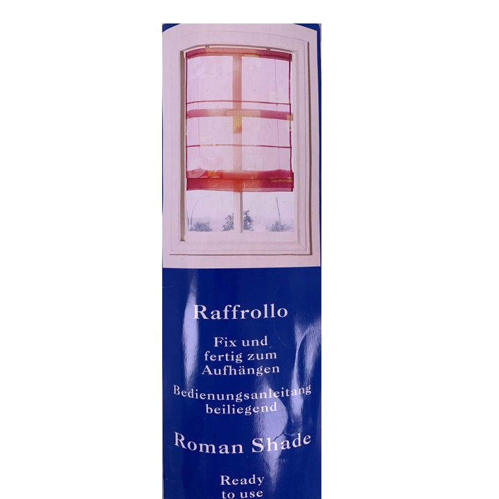 Függöny JUP 3114947, Redőny típus, Narancs, 60x140 cm