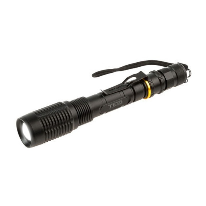 Фенерче, 10 W, алуминий, с 2x 18650 батерия