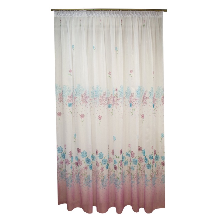 Perdea Velaria voal Venetia roz, 300x245 cm