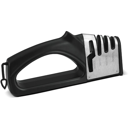 Aparat pentru ascutit cutite si foarfece Lamart Whet, 4in1, 21 x 9 x 3.5 cm