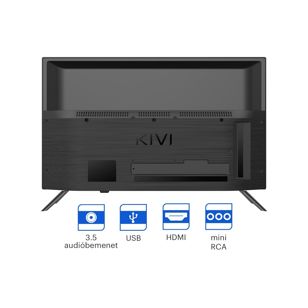 KIVI 24H500LB LED Televízió, 61 cm, HD Ready, HDMI - eMAG.hu