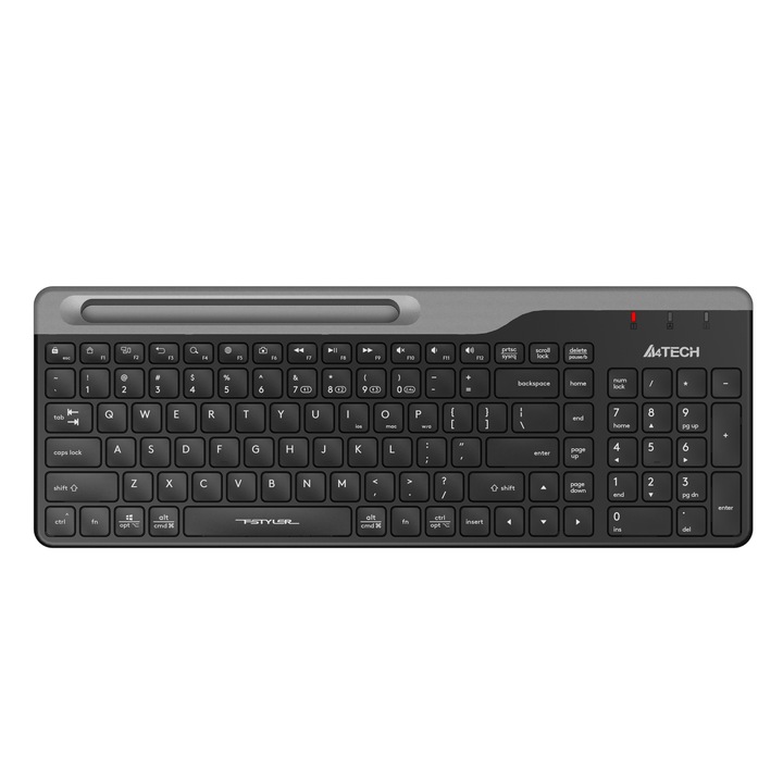 Безжична клавиатура A4TECH FBK25, Черен, Bluetooth