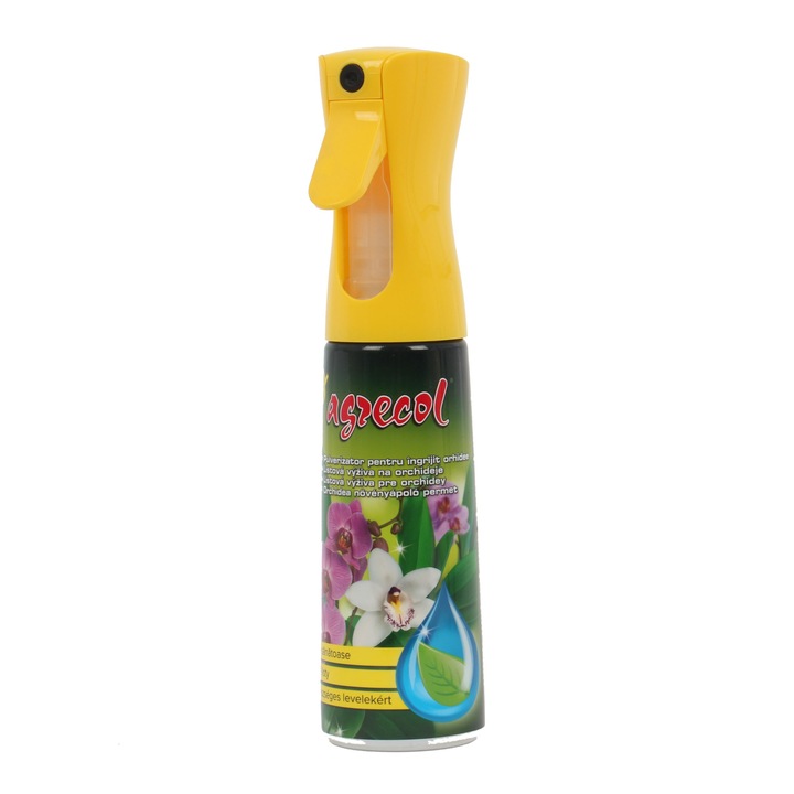 Ingrasamant pentru orhidee Agrecol, lichid, spray, 300 ml, creeaza conditii optime pentru crestere