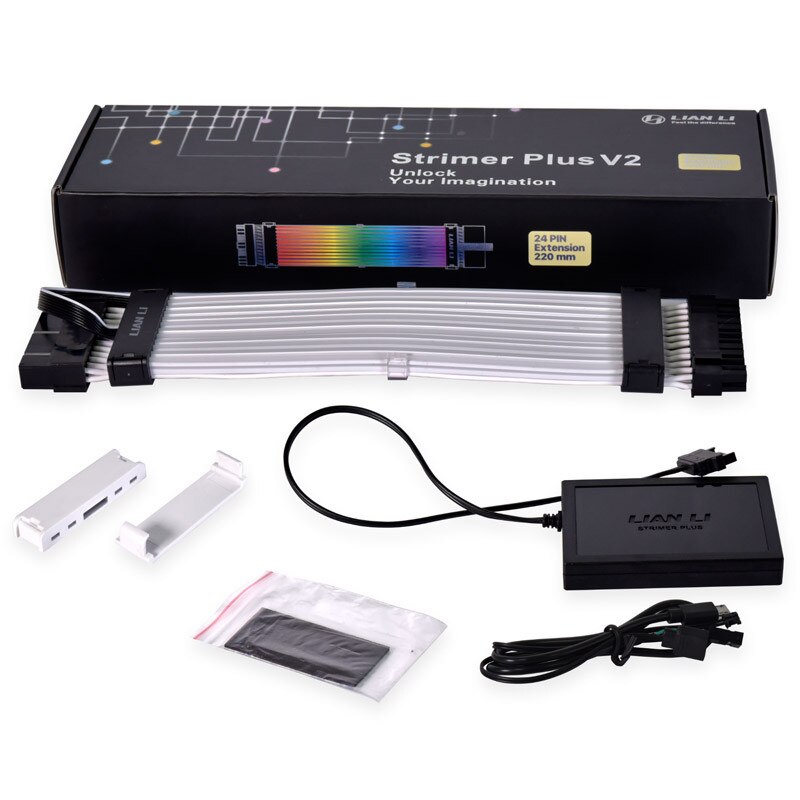Cablu Lian Li Strimer Plus V2 ARGB 24-Pin ATX Motherboard