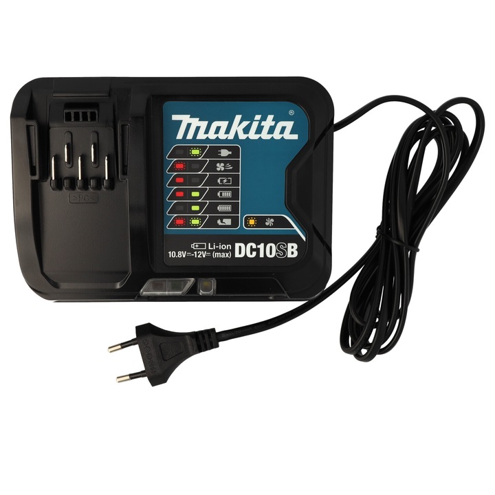 Incarcator rapid original Makita DC10SA 10,8V (197347-2) (compatibil 10,8V & 12V)
