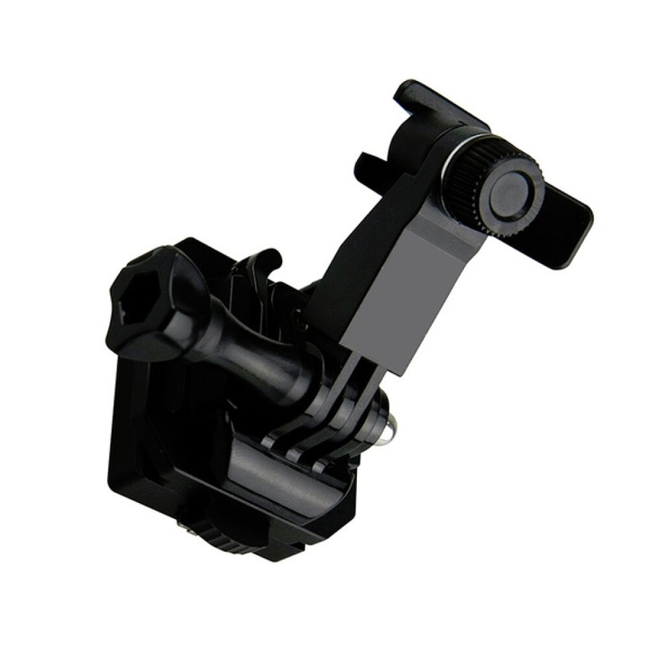 Стойка за каска за смартфон, NVG X16 тип M, Черна, MPS-BBL5275