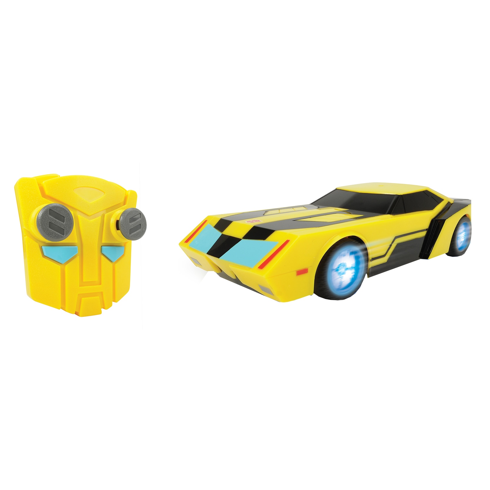 Masinuta Transformers Turbo Racer, Bumblebee cu telecomanda